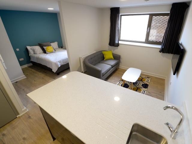 Studio for rent in City Centre, Isle Of Man