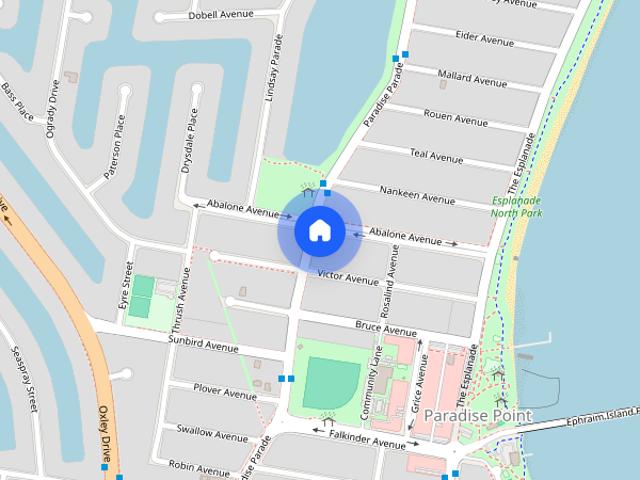 Townhouse for rent in Paradise Point, Gold Coast City