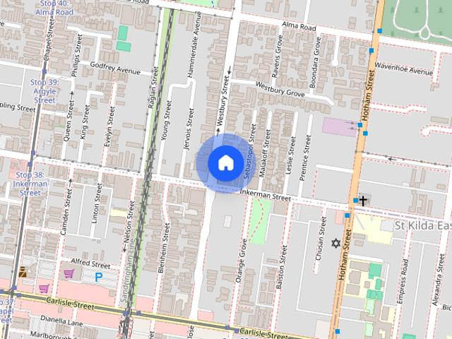 Apartment for rent in St Kilda East, Melbourne
