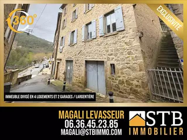 Maison vente à Largentière