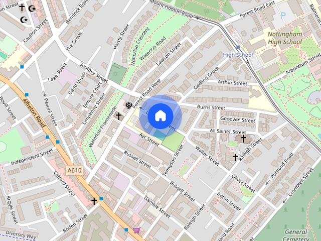 Apartment for rent in Hyson Green, Haddon