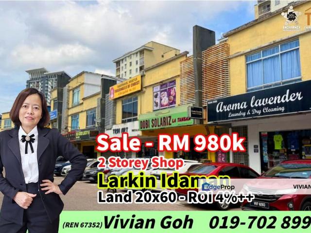 Shop for sale in Johore Bahru, Johor