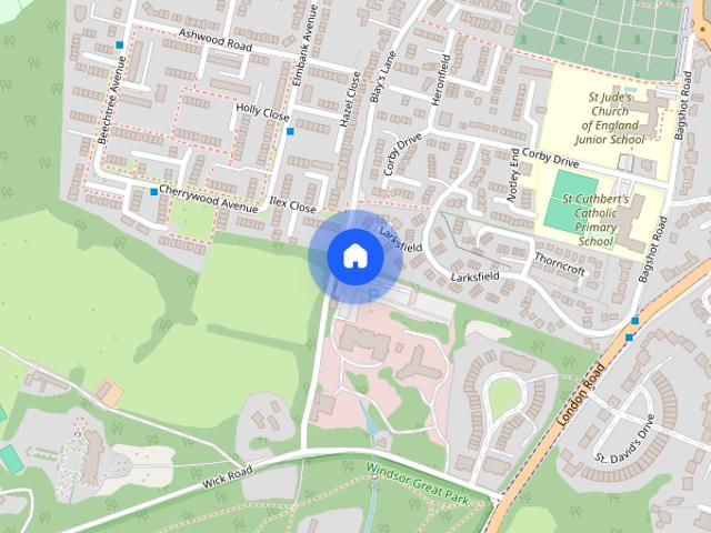 House for rent in Egham Wick, Row Town
