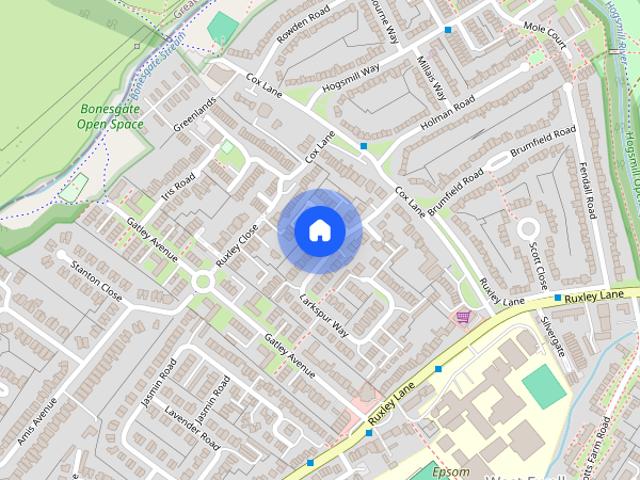 House for rent in West Ewell, Ewell