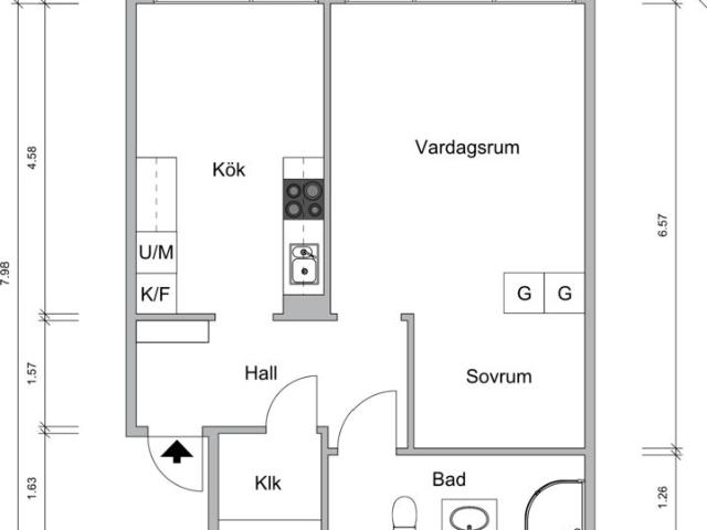 Lägenhet hyra i Borås, Västra Götaland