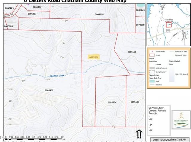 Land for sale in Chatham, North Carolina
