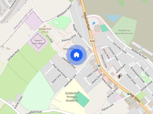 House for rent in Tunstall, Stoke-on-Trent