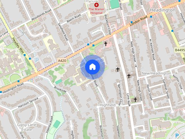Apartment for rent in Highfield, Oxford