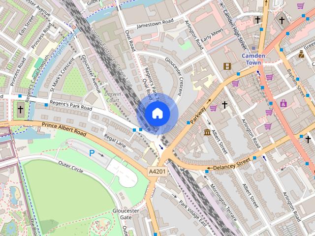 Apartment for rent in Chalk Farm, Primrose Hill