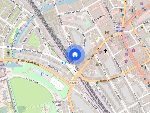 Apartment for rent in Chalk Farm, Primrose Hill