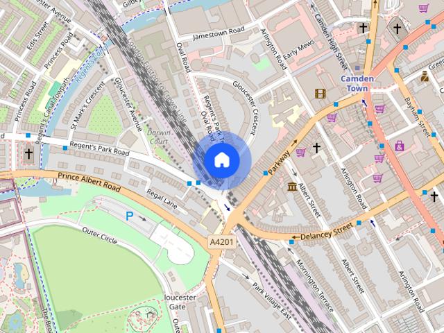 Apartment for rent in Chalk Farm, Greater London