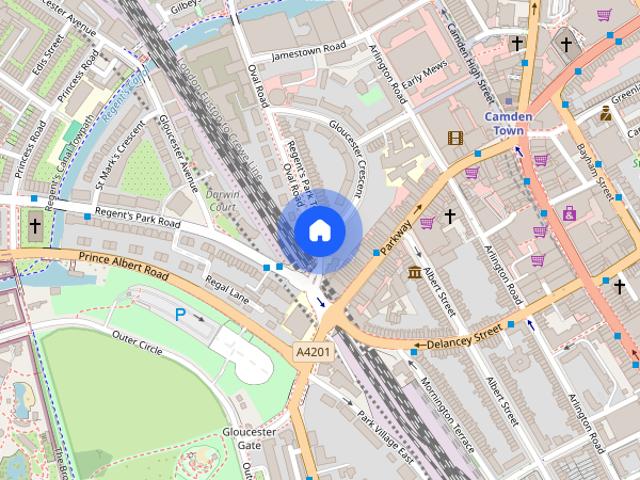 Apartment for rent in Chalk Farm, Primrose Hill