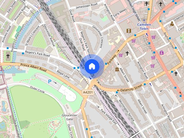Apartment for rent in Chalk Farm, Primrose Hill