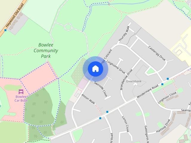 House for rent in Burnedge, Greater Manchester