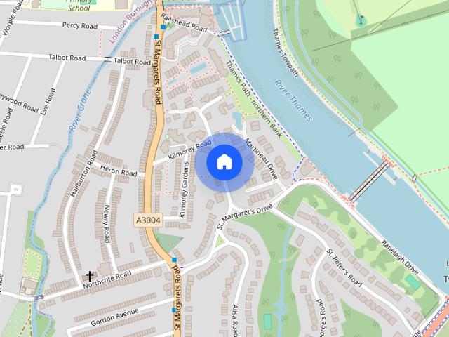House for rent in St Margarets, Greater London