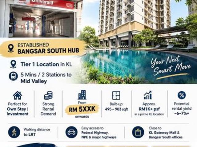 Condominium for sale in Bangsar South, Kuala Lumpur