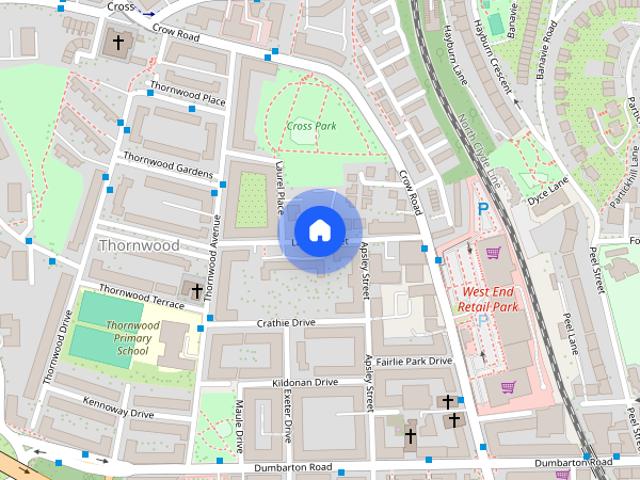 Apartment for rent in Thornwood, Partick