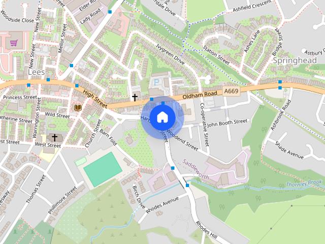 Apartment for rent in Springhead, Oldham