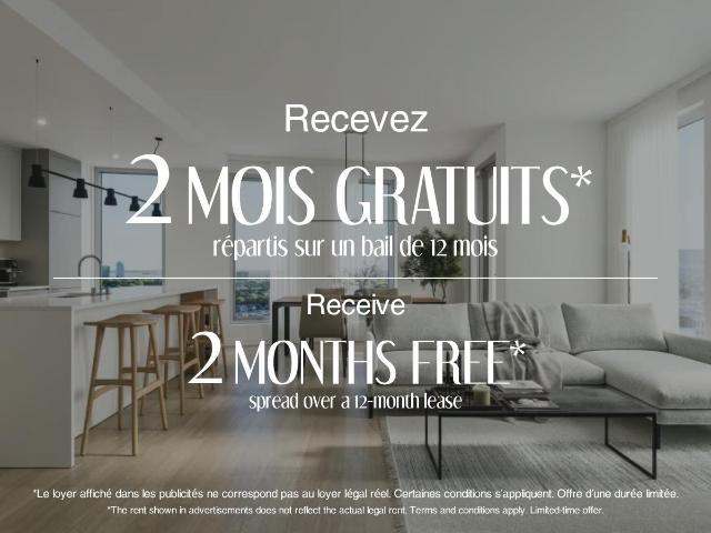 Apartment for rent in St. Leonard's, Quebec