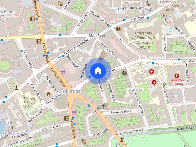 Apartment for rent in Lauriston, Scotland