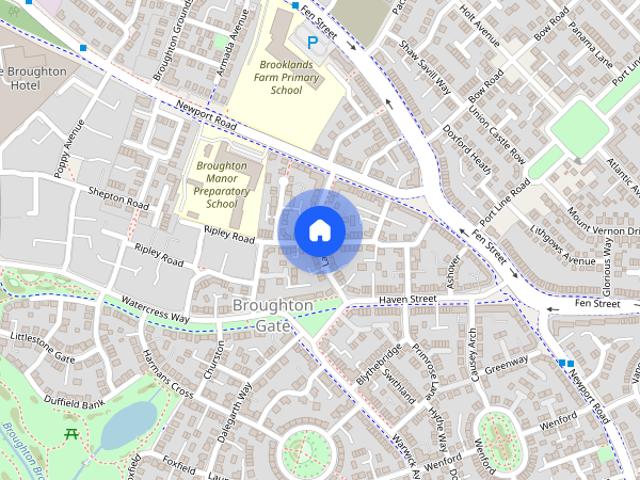 House for rent in Broughton Gate, Milton Keynes