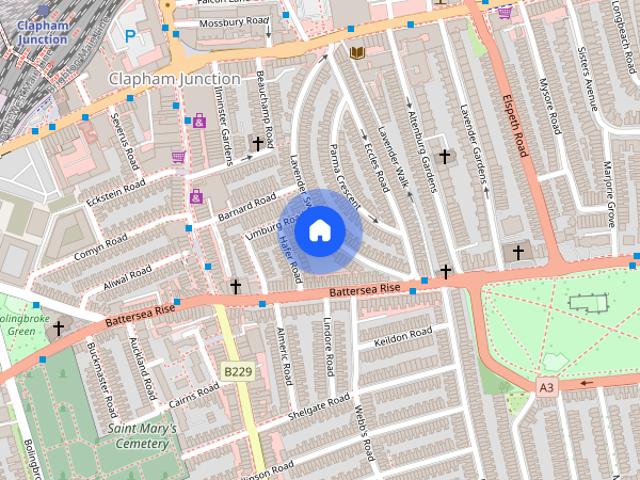 Apartment for rent in Clapham Junction, Greater London