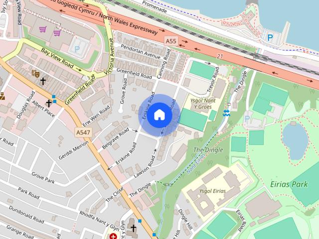 Apartment for rent in Colwyn Bay, Wales