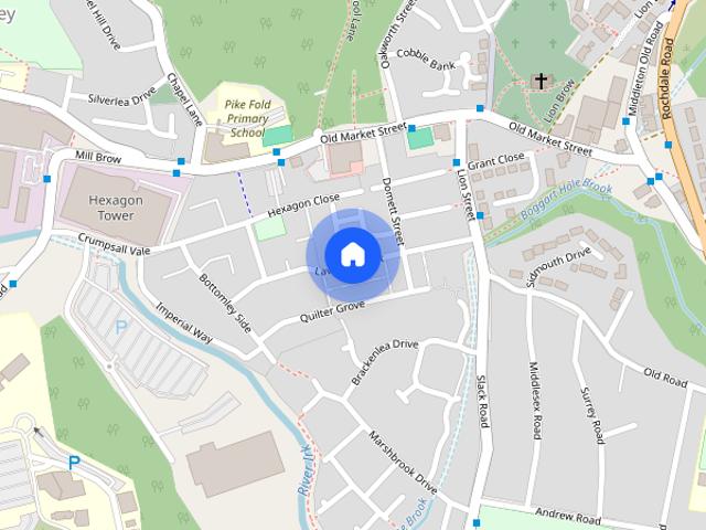 House for rent in Georgia, Greater Manchester