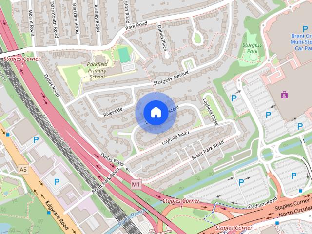 House for rent in Hendon Central, Greater London