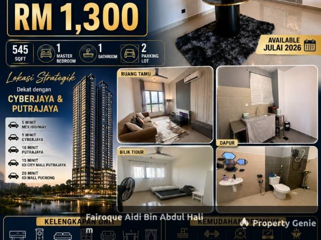 Condominium for rent in Tanjong Sepat, Selangor