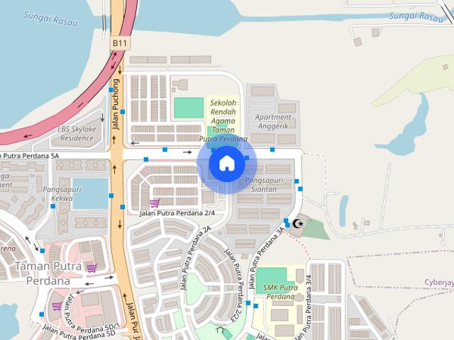 Apartment for rent in Tanjong Sepat, Selangor