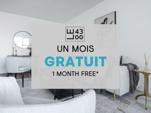 Apartment for rent in St. Leonard's, Quebec