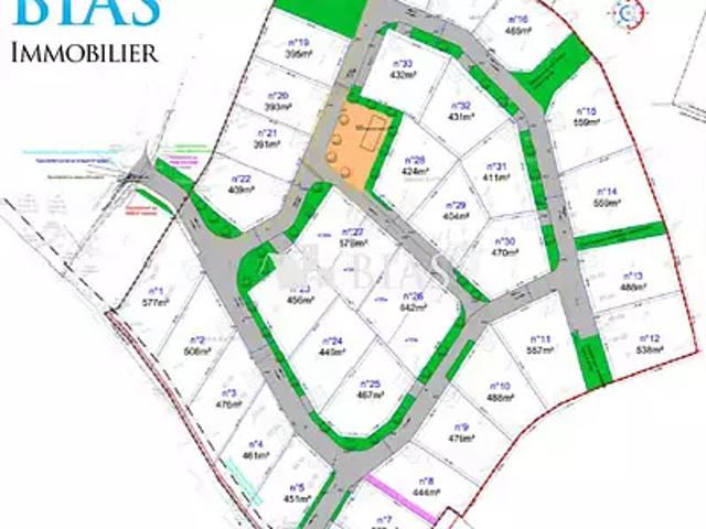 Terrain vente à Lisieux, Le Breuil-en-auge