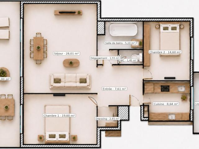 Appartement vente à Grasse, Le Cannet