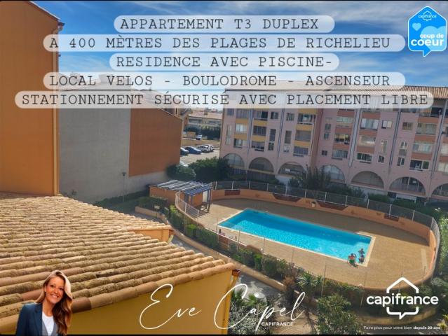 Duplex vente à Béziers, Agde