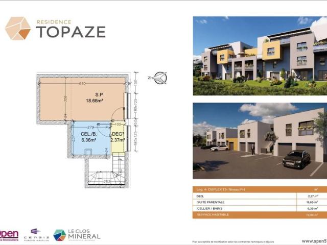 Appartement vente à Thionville, Volmerange-les-mines