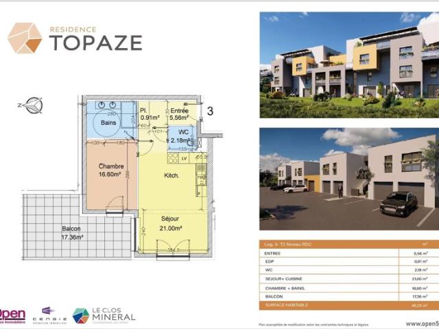 Appartement vente à Thionville, Volmerange-les-mines
