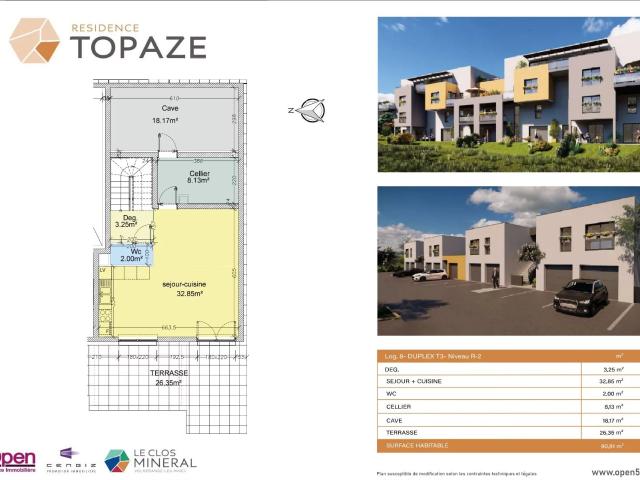 Appartement vente à Thionville, Volmerange-les-mines