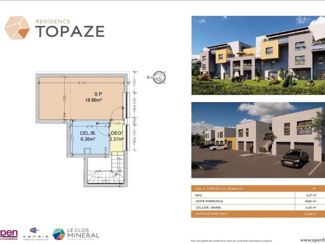 Appartement vente à Thionville, Volmerange-les-mines