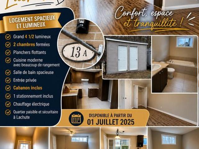 Apartment for rent in Laurentides, Quebec