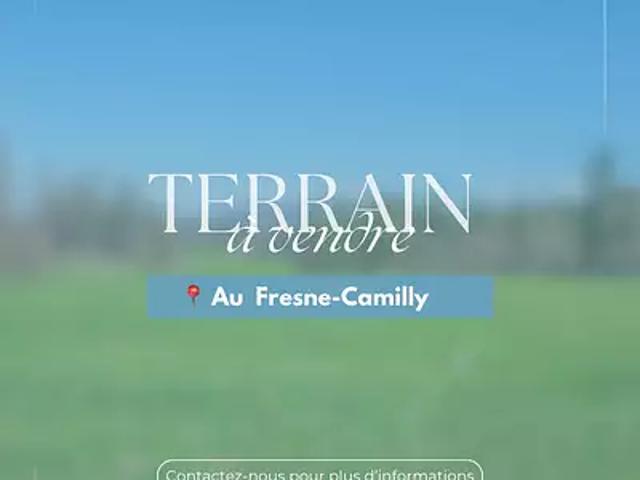 Terrain vente à Caen, Le Fresne-camilly