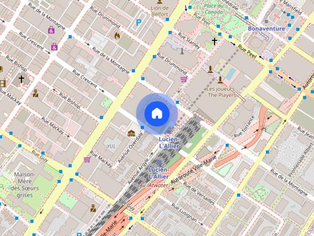 Apartment for rent in Ville-Marie, Montréal
