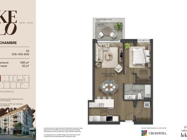 Apartment for rent in Québec, Quebec
