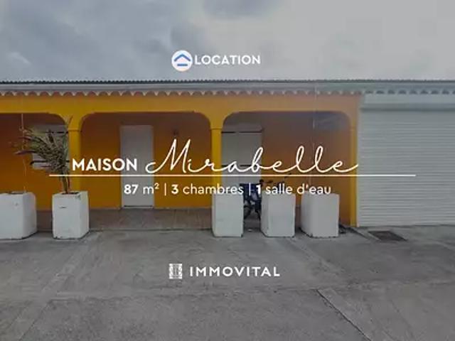 Maison vente à Guadeloupe