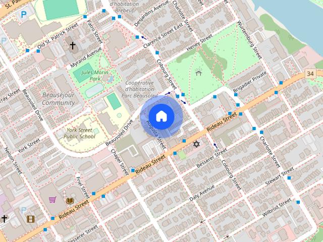 Apartment for rent in Rideau-Vanier, Ottawa