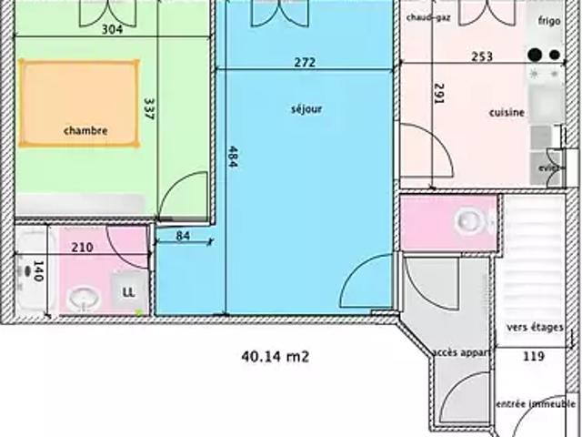 Appartement vente à Quartier Saint-Wandrille, Le Pecq
