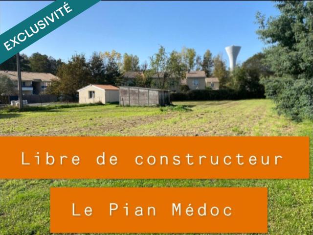 Terrain vente à Le Pian-médoc