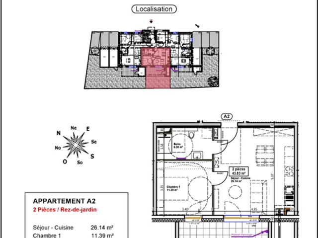 Appartement vente à Sélestat-Erstein, Saint-pierre