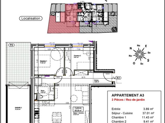 Appartement vente à Sélestat-Erstein, Saint-pierre