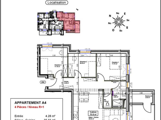 Appartement vente à Sélestat-Erstein, Saint-pierre